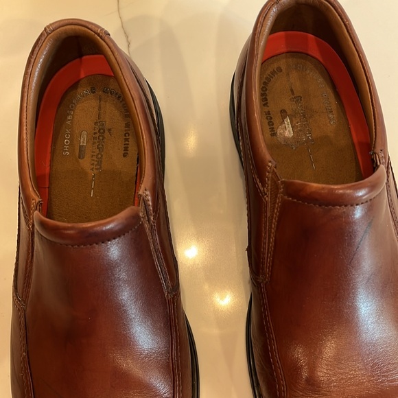 Rockport Brown Walkability Dress Loafers. Shock Absorption Moisture Wicking 10.5 - Picture 2 of 16